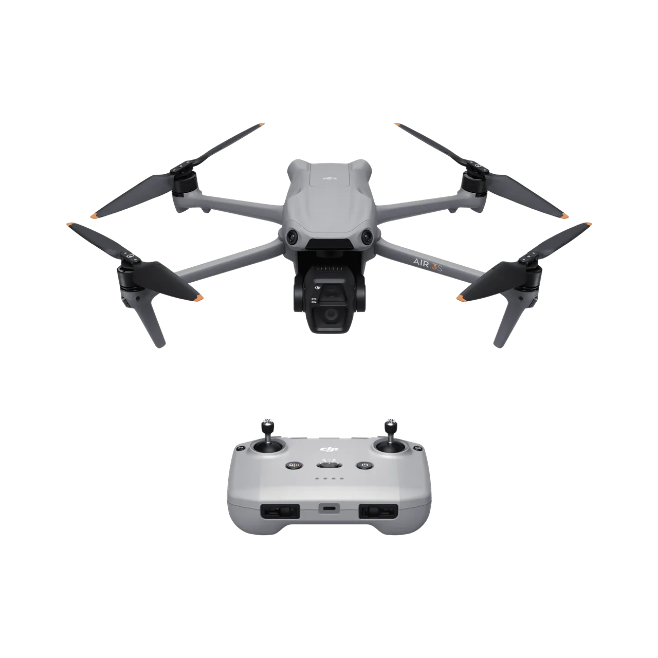 DJI Air 3S drone ve kumandası